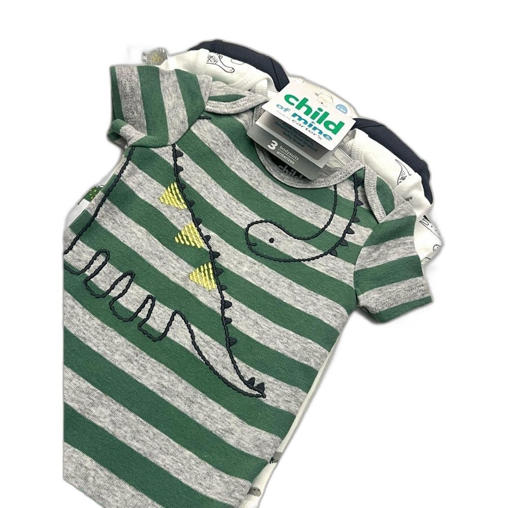 Carter’s Child of Mine Baby Bodysuit Hoodie & Pants Set and 3 pack Bodysuits - Picture 15 of 15